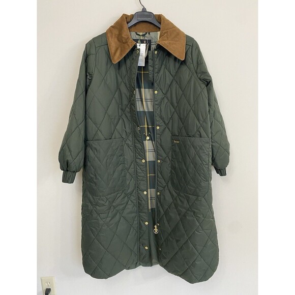 Barbour® Marsett quilted coat New Size US 14 MSRP $399 - Picture 12 of 16